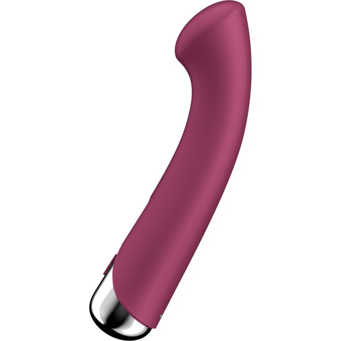 Вибратор для точки G с ротацией SATISFYER SPINNING G-SPOT 1 бордовый 4048758